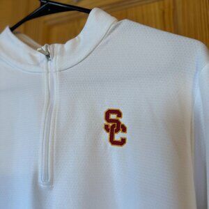USC Trojan Golf Top Jacket Women Lightweight Nike brand Large